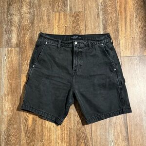 Abercrombie & Fitch Black Jean Shorts